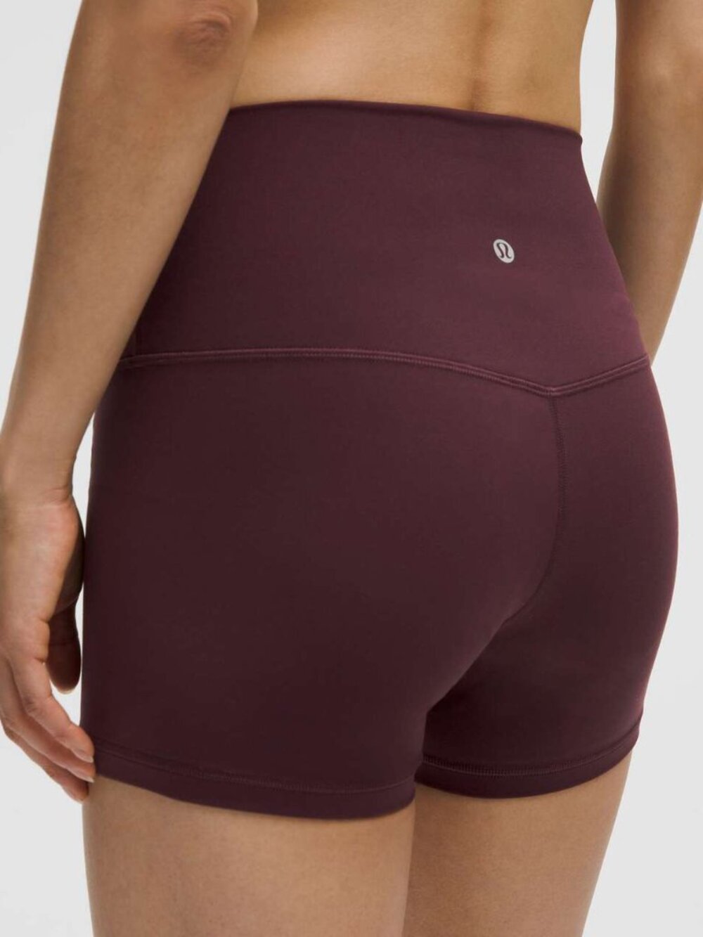 PLUM Lululemon high-rise biker shorts W Size 10